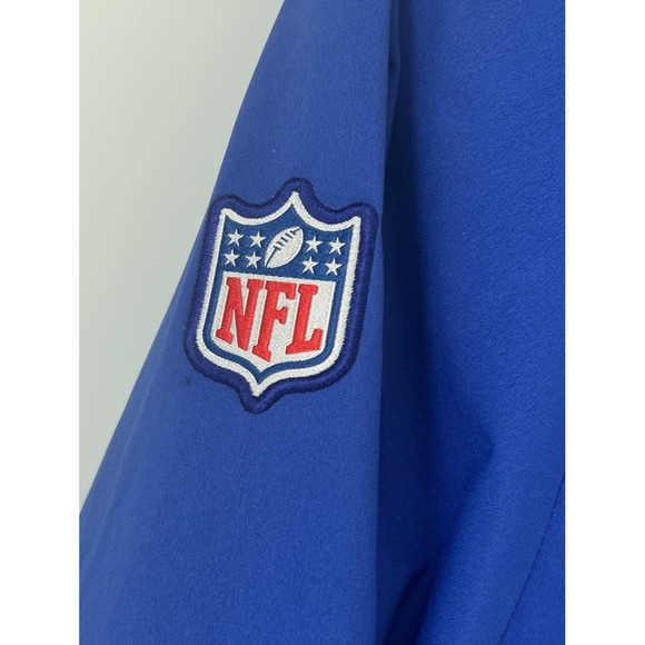NY‎ Giants Nike Shield Bomber Jacket Blue (Bill McGovern Owned) Blue 3XL - Picture 4 of 9